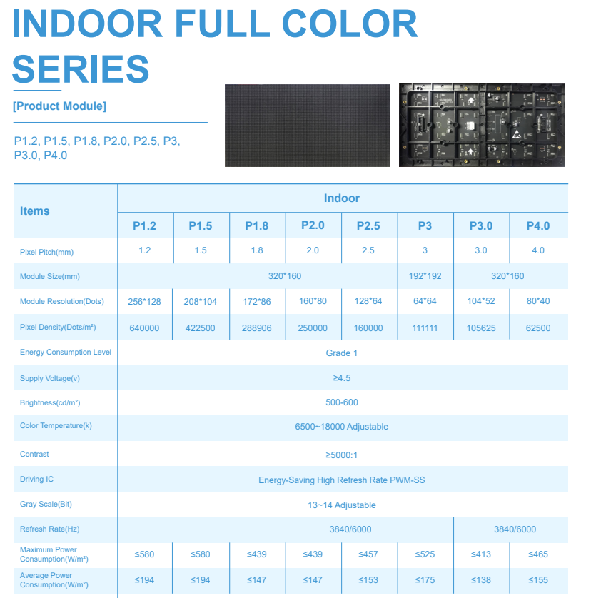 Indoor Full Color Series