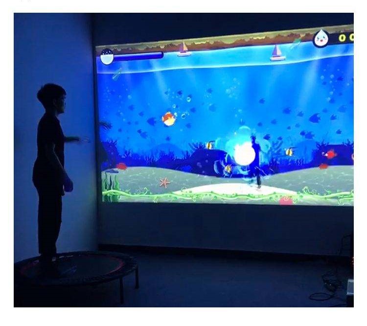 Interactive Trampoline