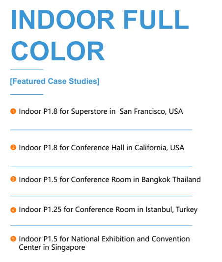 Indoor Full Color Series